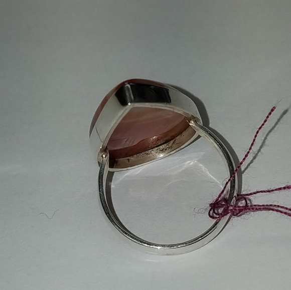 Lake Superior  Agate Sterling Silver Ring - Picture 2 of 5
